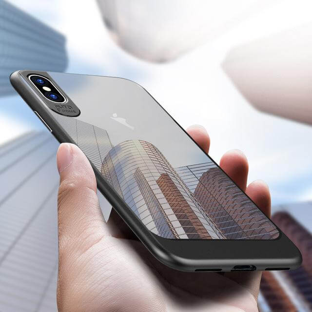 Phone Case Transparent Glossy Dirt-Resistant Full Coverage