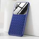 Phone Case Ultra-Thin Woven Grid Pattern