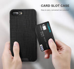 Phone Case Wallet Design Hidden Card Slot Impact-Resistant