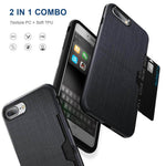 Phone Case Wallet Design Hidden Card Slot Impact-Resistant