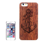 Phone Case Wood & PC Dirt & Impact Resistant