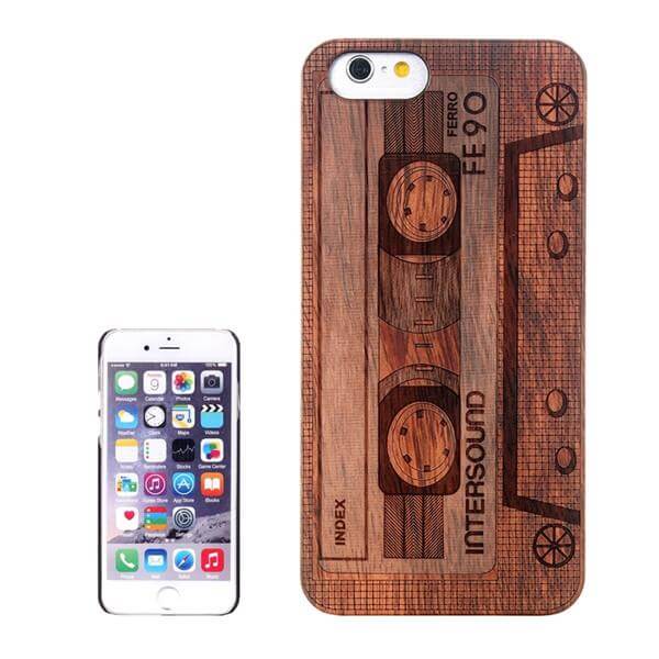 Phone Case Wood & PC Dirt & Impact Resistant