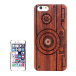Phone Case Wood & PC Dirt & Impact Resistant