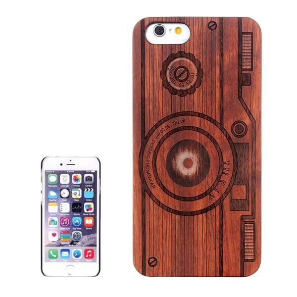 Phone Case Wood & PC Dirt & Impact Resistant