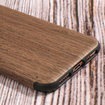 Phone Case Wood Veneer Shock-Absorbing Slim Profile