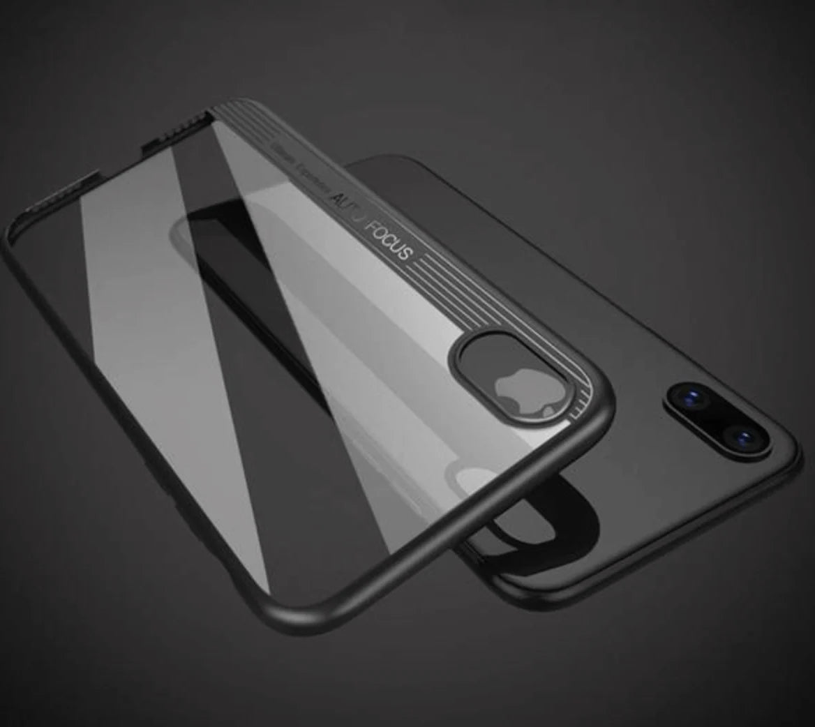 Phone Case iPhone X Clear Slim Plated Bumper