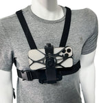 Phone Chest Mount 360° Rotating Hands-Free Recording