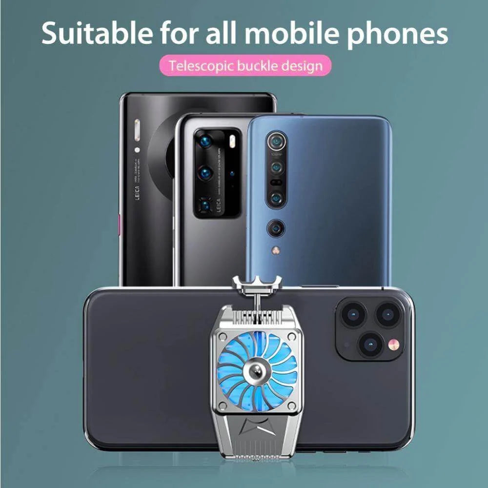 Phone Cooling Fan Clip-On Quiet 5000 RPM