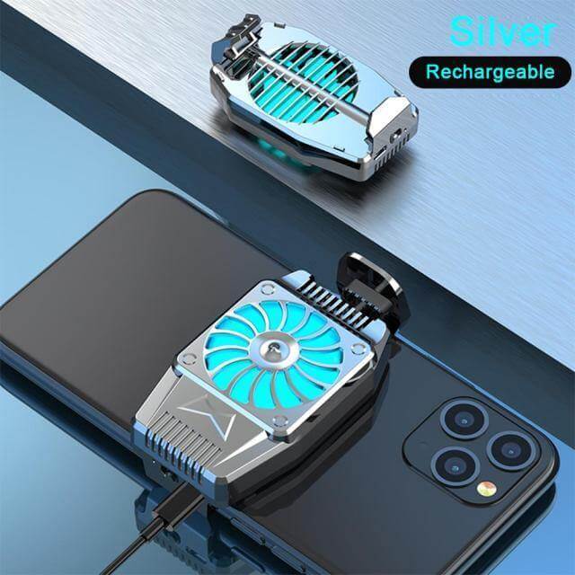 Phone Cooling Fan Clip-On Quiet 5000 RPM