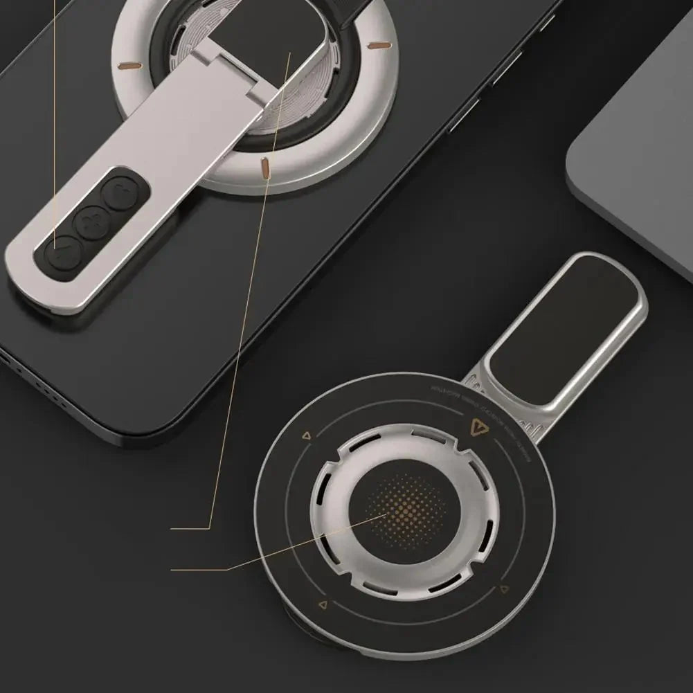 Phone Grip & Stand Magnetic 360° Rotating Ring