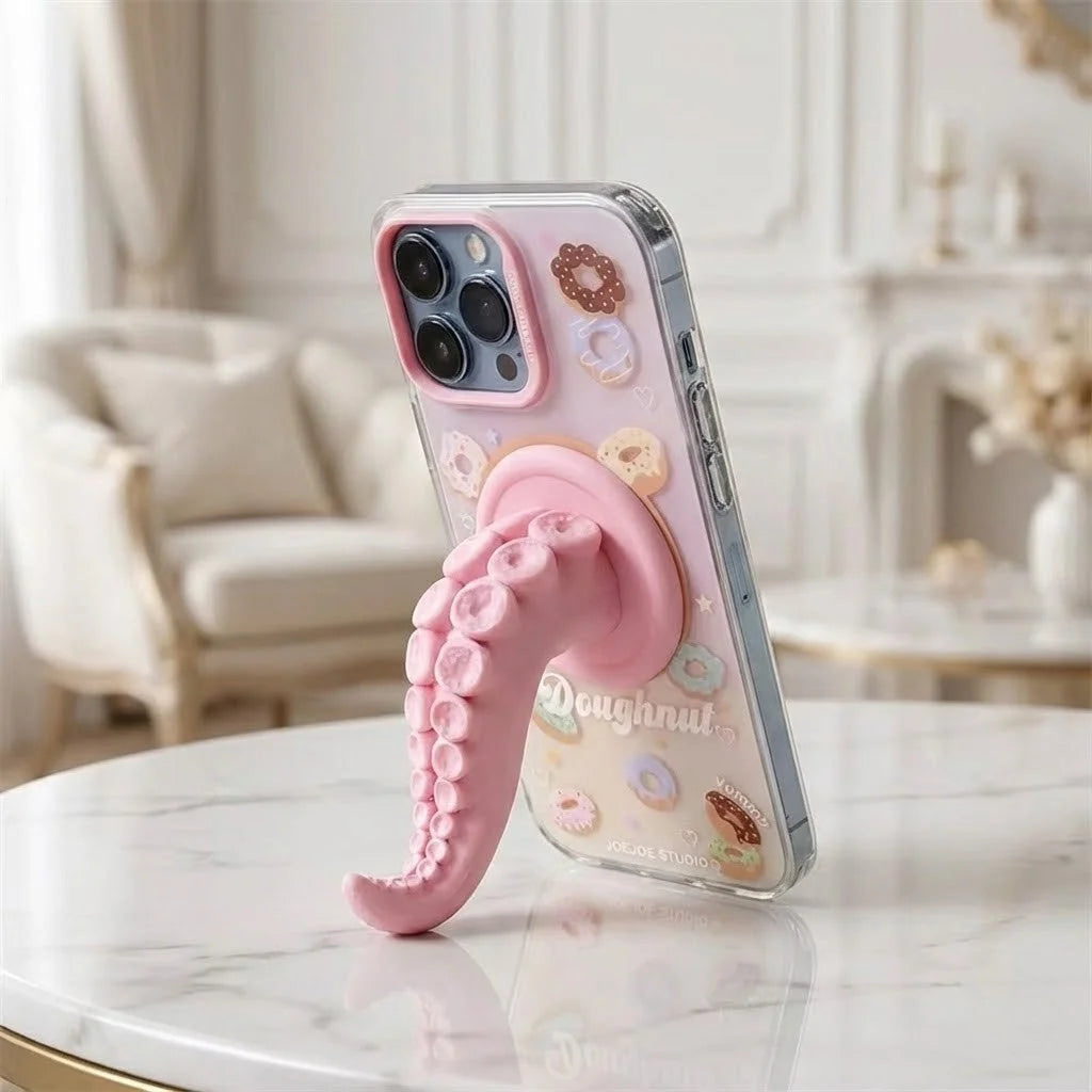 Phone Grip Stand Magnetic Hands-Free Viewing