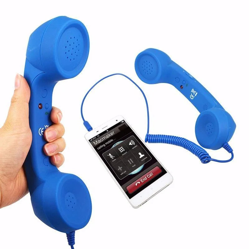 Phone Handset Retro Design Noise Reduction