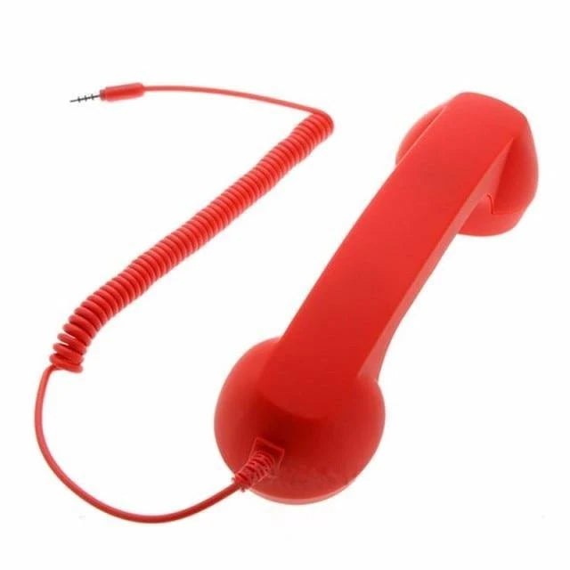 Phone Handset Retro Design Noise Reduction