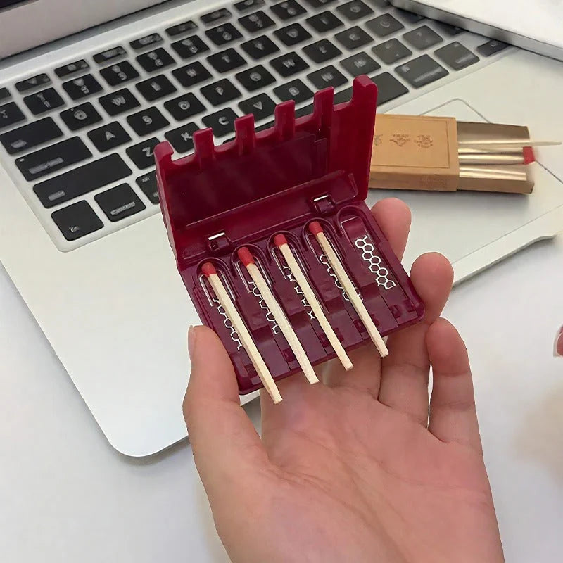 Phone Holder Built-In Match Storage Holds 5 Matches
