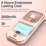 Phone Holder Fan 2-In-1 Rechargeable 3000mAh Battery