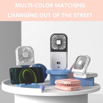 Phone Holder Fan 2-In-1 Rechargeable 3000mAh Battery
