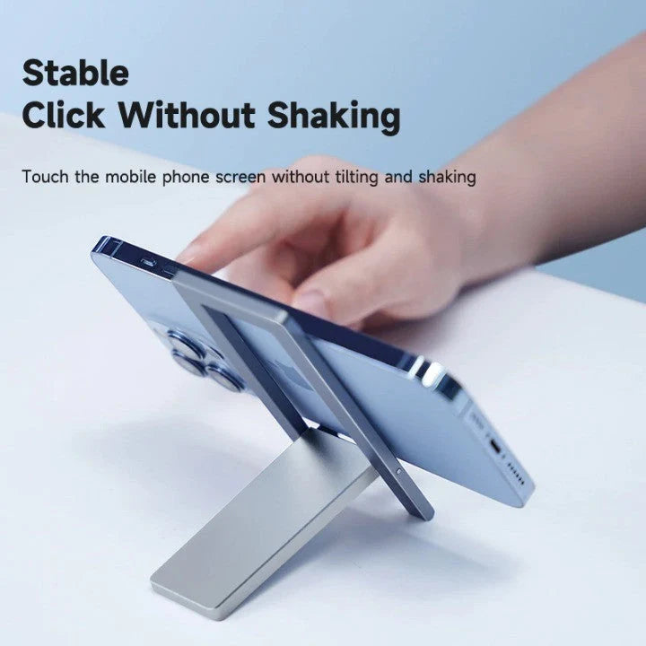 Phone Holder Foldable Metal Adjustable Angle