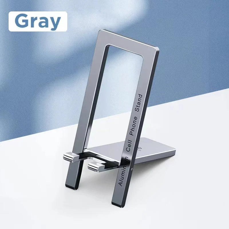 Phone Holder Foldable Metal Adjustable Angle