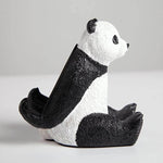 Phone Holder Resin Sitting Panda Design