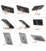 Phone Holder Stand 360° Rotating Ring Grip & Kickstand