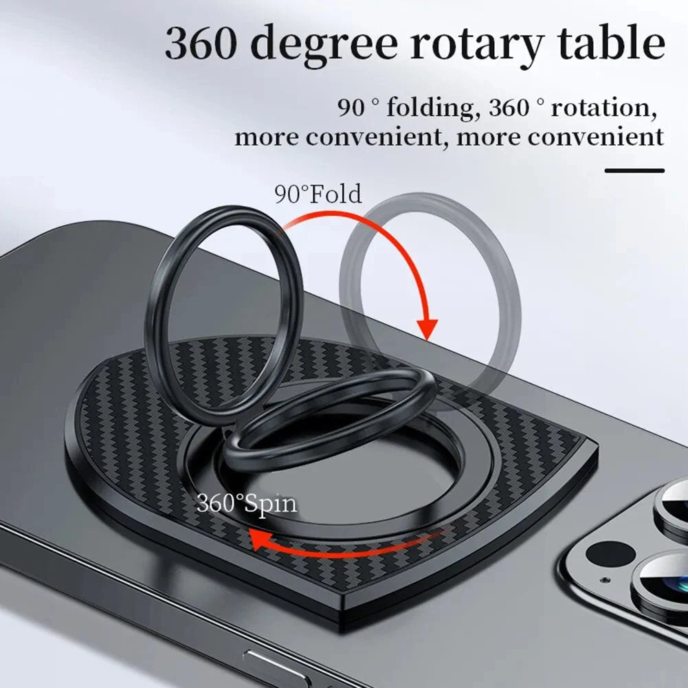 Phone Holder Stand Magnetic Rotatable Design