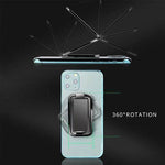 Phone Holder Zinc Alloy 360-Degree Rotatable Foldable
