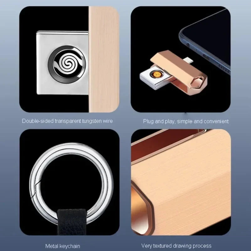 Phone Lighter OTG-Powered Compact Rotating Cover