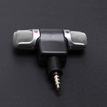 Phone Microphone Directional Stereo 3.5mm Plug-In