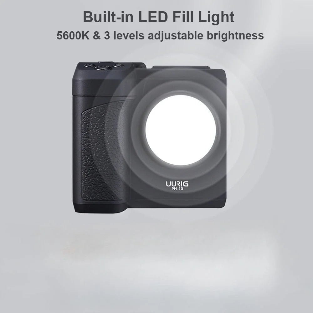 Phone Stabilizer Wireless Control Built-In Light