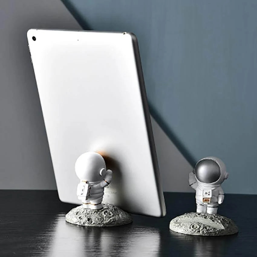Phone Stand Astronaut Design Desk Accessory