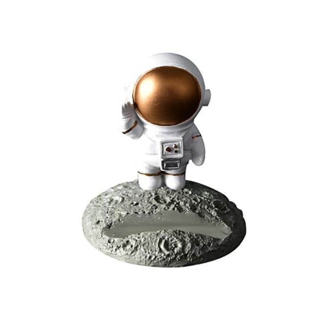 Phone Stand Astronaut Design Desk Accessory