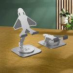 Phone Stand Foldable Aluminum 360° Rotation