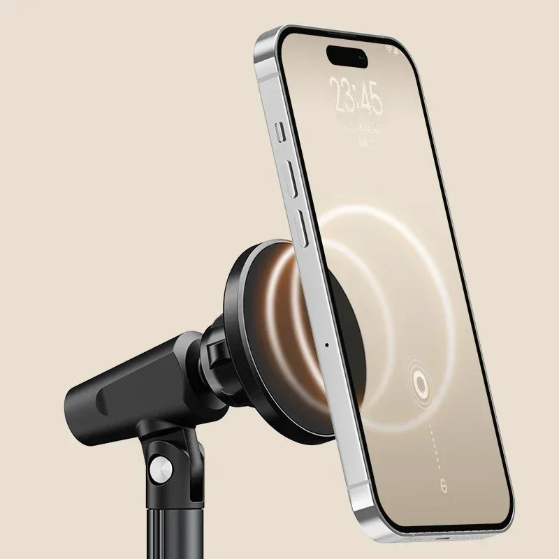 Phone Stand Magnetic Adjustable Height Anti-Slip Base