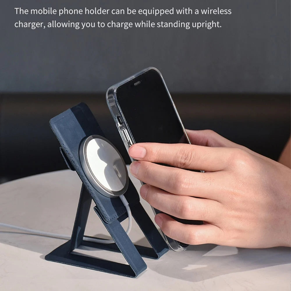 Phone Stand Magnetic Foldable Six Adjustable Angles