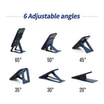 Phone Stand Magnetic Foldable Six Adjustable Angles