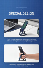 Phone Stand Magnetic Foldable Six Adjustable Angles