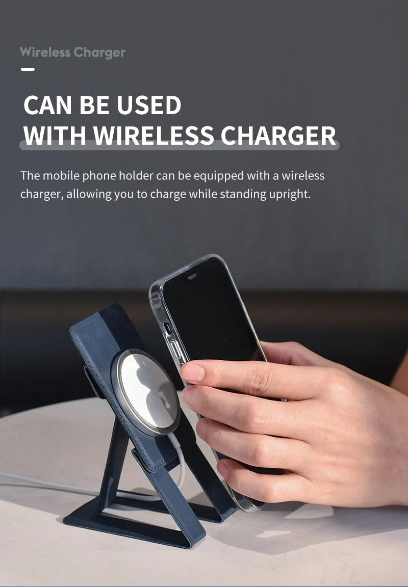 Phone Stand Magnetic Foldable Six Adjustable Angles