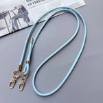 Phone Strap Leather Adjustable Length With Metal Clips