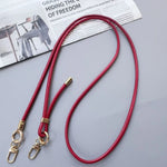 Phone Strap Leather Adjustable Length With Metal Clips