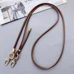 Phone Strap Leather Adjustable Length With Metal Clips