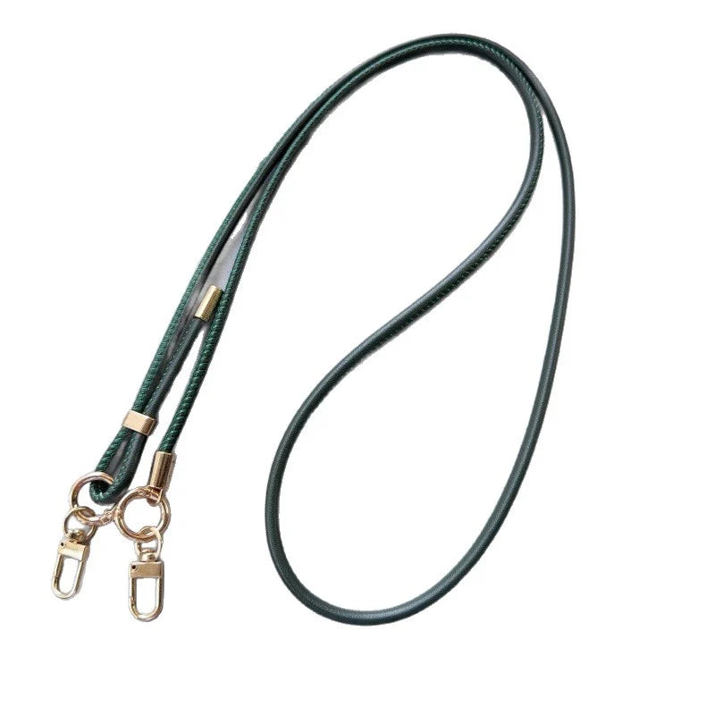 Phone Strap Leather Adjustable Length With Metal Clips