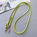 Phone Strap Leather Adjustable Length With Metal Clips
