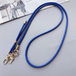 Phone Strap Leather Adjustable Length With Metal Clips