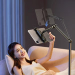 Phone & Tablet Floor Stand Adjustable Height Aluminum Alloy