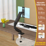 Phone & Tablet Holder Adjustable Arm 360° Rotating Mount
