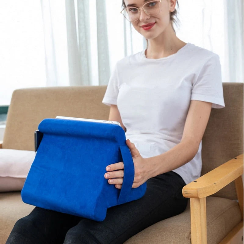 Phone & Tablet Pillow Stand Three Viewing Angles