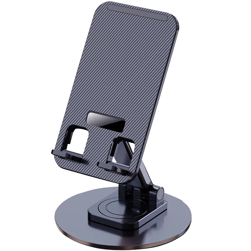 Phone & Tablet Stand Foldable 360° Rotating Non-Slip Base