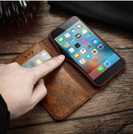 Phone Wallet Case PU Leather Card Slot Kickstand