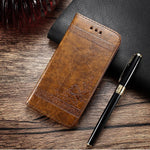 Phone Wallet Case PU Leather Card Slot Kickstand