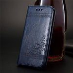 Phone Wallet Case PU Leather Card Slot Kickstand